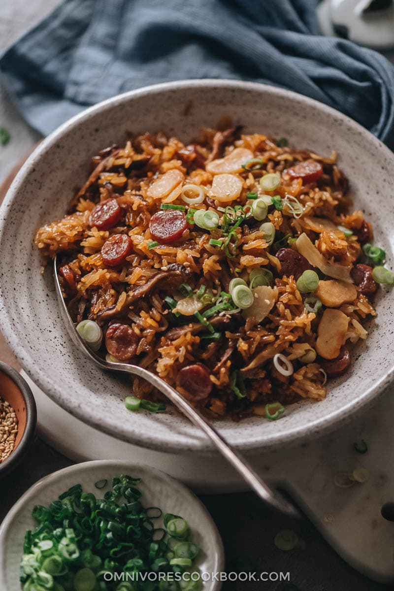 Lap Cheong Rice